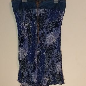 Faded Glory Calf Length Skirt Size 16